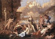 Nicolas Poussin Realm of Flora oil painting